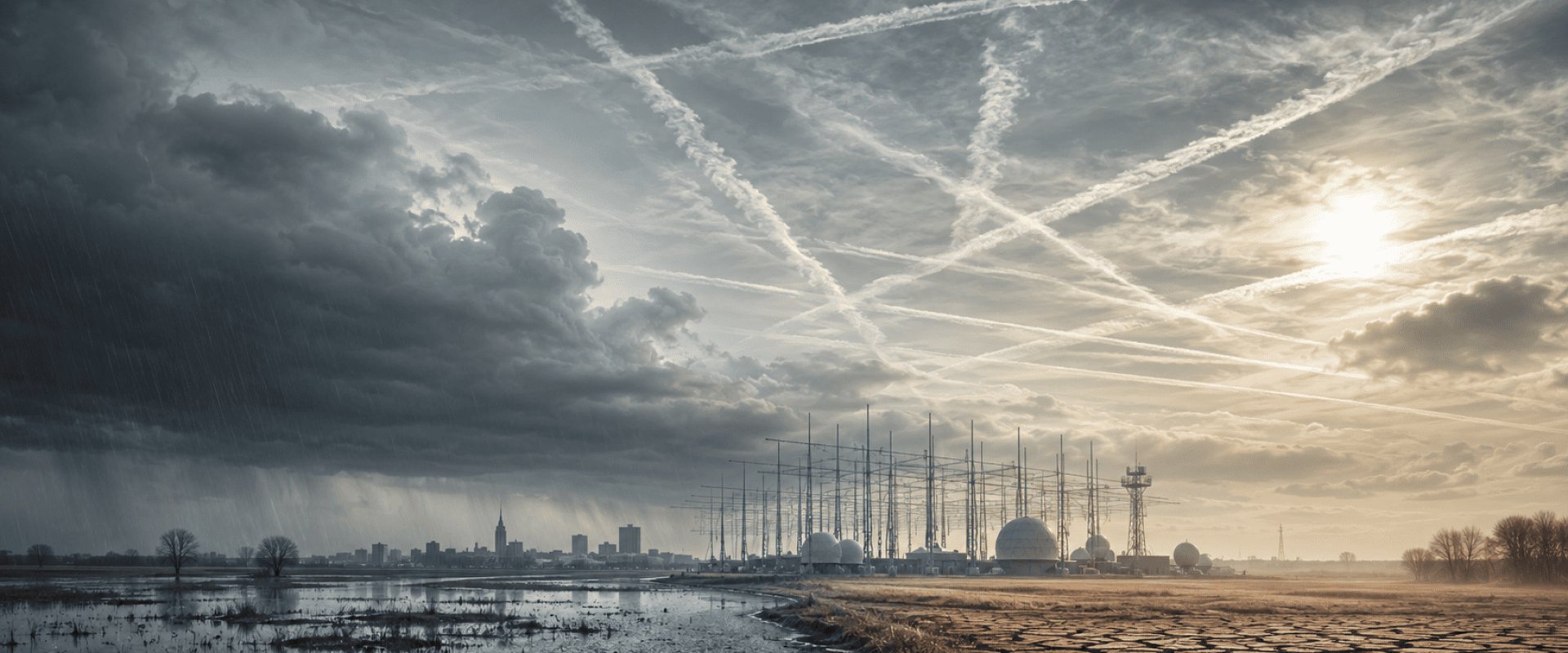 Chemtrails, HAARP et guerre climatique :  ils jouent avec notre ciel !