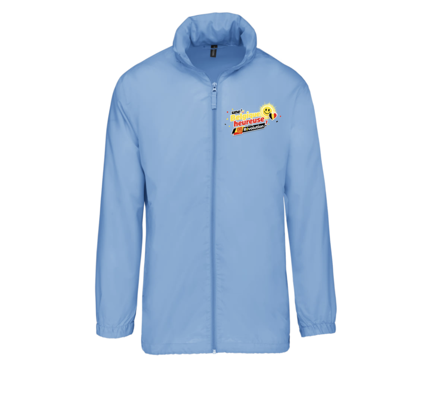 Revolution Windjacke in Himmelblau